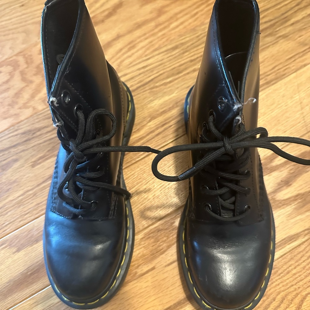 Women’s Black Dr. Martens Boots